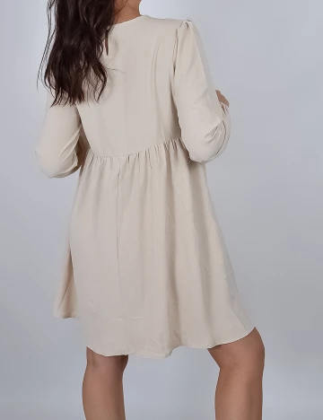 Rochie Scurta SHEIN, crem, S