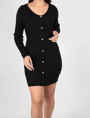 Rochie scurta SHEIN, negru, L Negru