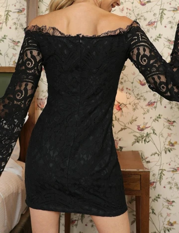 Rochie scurta SHEIN, negru, XL