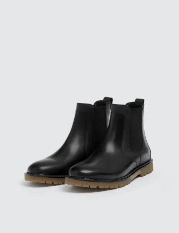 Ghete Pull&Bear, negru, 39 Negru