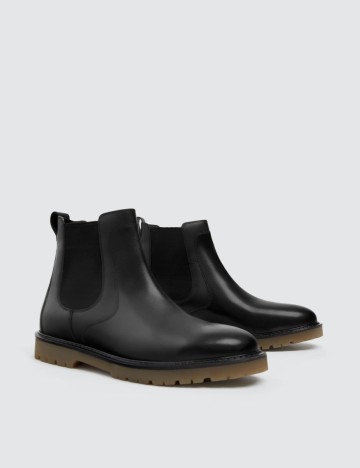 Ghete Pull&Bear, negru, 39