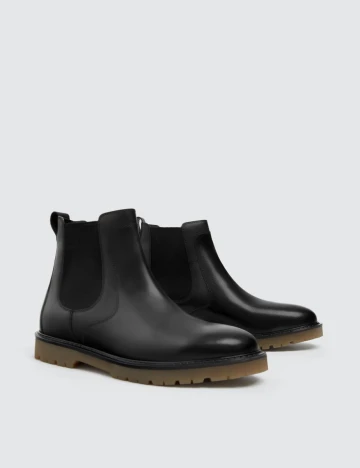 Ghete Pull&Bear, negru, 39 Negru