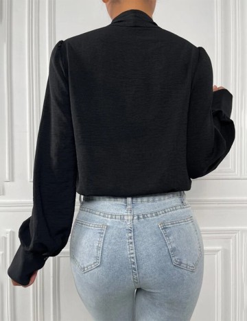 Camasa SHEIN, negru, L