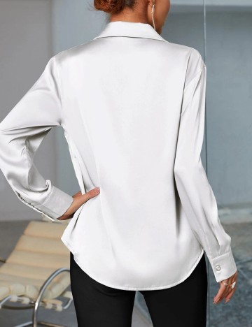 Camasa SHEIN, alb, S