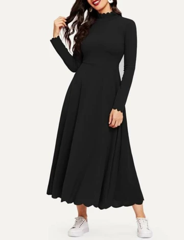 Rochie medie Emery Rose, negru, L