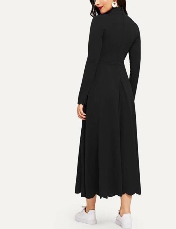 Rochie medie Emery Rose, negru, L