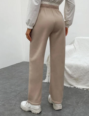 Pantaloni SHEIN, maro, XL