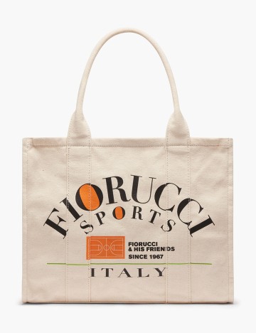 Geanta FIORUCCI, crem