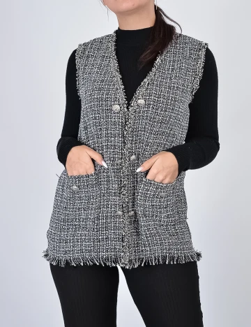 Vesta SHEIN, negru, S