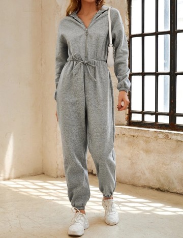 Salopeta SHEIN, gri, L