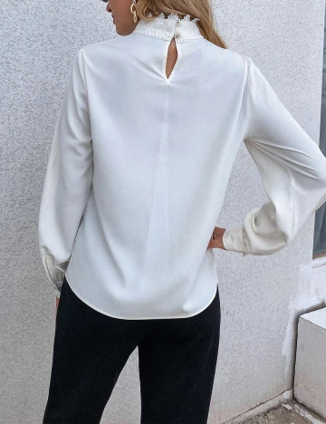 Bluza SHEIN, alb, L