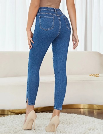 Blugi SHEIN, albastru, L