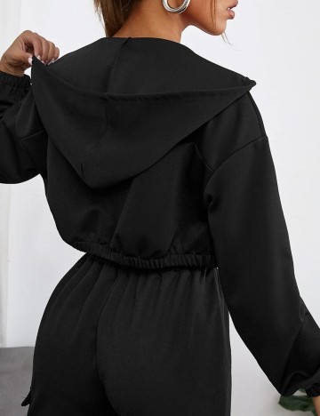 Hanorac SHEIN, negru, L