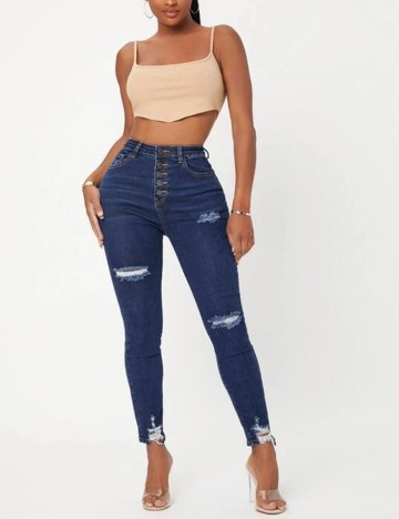 Blugi SHEIN, albastru, 30