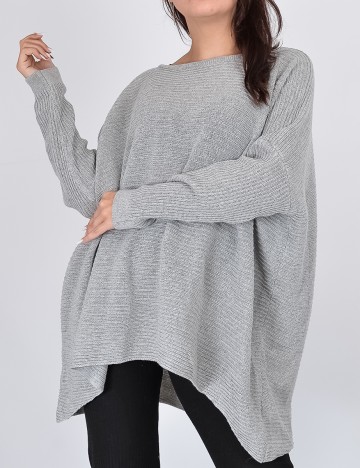 Bluza Oversize SHEIN, gri, M