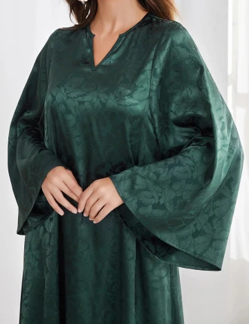 Rochie lunga SHEIN, verde, S