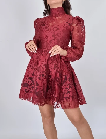 Rochie Scurta Miss ord, visiniu, S