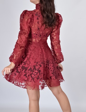Rochie Scurta Miss ord, visiniu, S