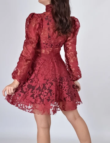 Rochie Scurta Miss ord, visiniu, S