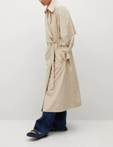 Trench Mango, crem, S Crem