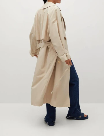 Trench Mango, crem, S Crem