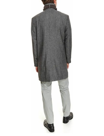 Palton Top Secret, gri, XL