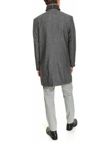 Palton Top Secret, gri, XL Gri