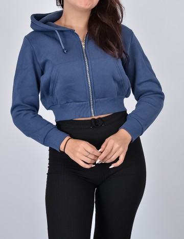 Hanorac SHEIN, albastru, XS