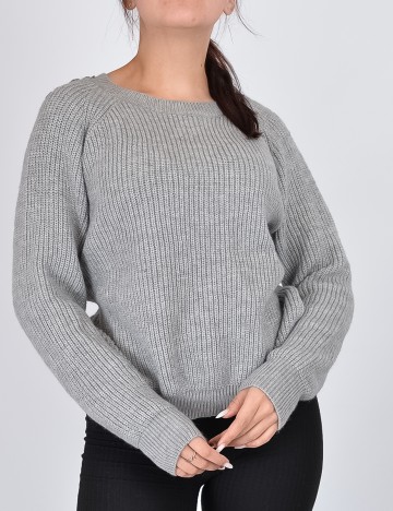 Pulover SHEIN, gri, XS