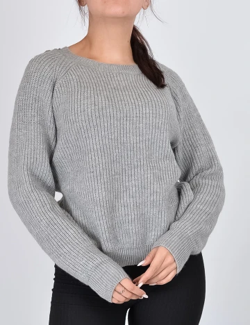 Pulover SHEIN, gri, XS