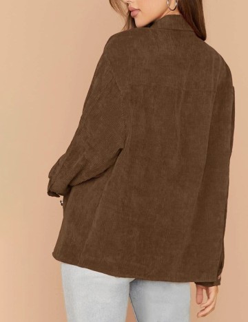 Camasa SHEIN, maro, XL