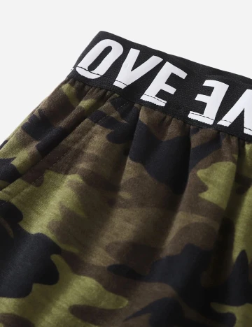 Compleu Shein Kids, army, 9 ANI