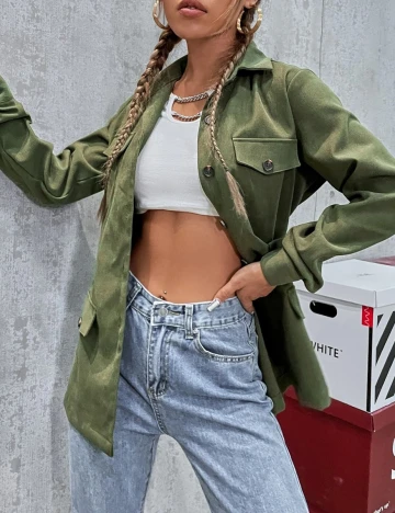 Jacheta SHEIN, verde, M