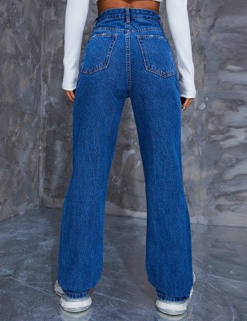 Blugi SHEIN, albastru, L