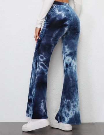 Pantaloni SHEIN, albastru, S
