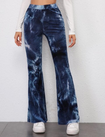Pantaloni SHEIN, albastru, S