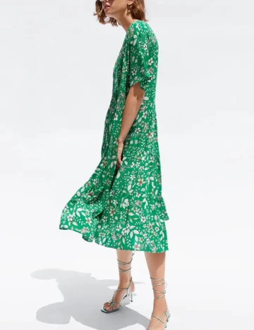 Rochie Zara, verde, XS