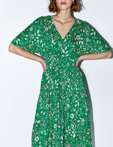 Rochie Zara, verde, XS