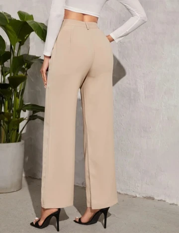 Pantaloni SHEIN, bej, XS