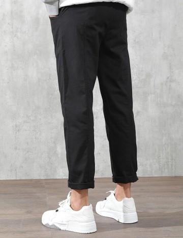 Pantaloni SHEIN, negru, M