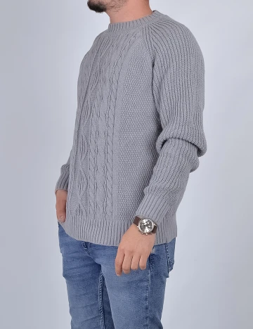 Pulover SHEIN, gri, XXL