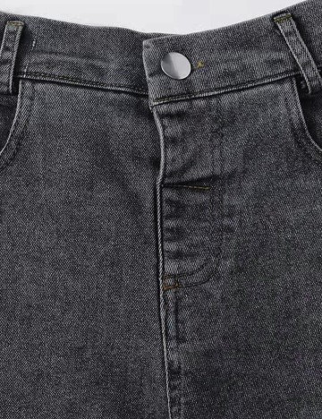 Blugi Shein Kids, gri inchis, 13-14 ANI