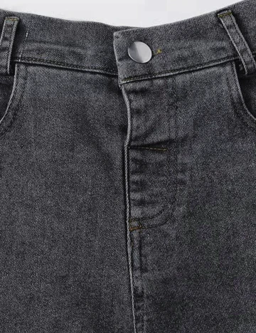 Blugi Shein Kids, gri inchis, 13-14 ANI