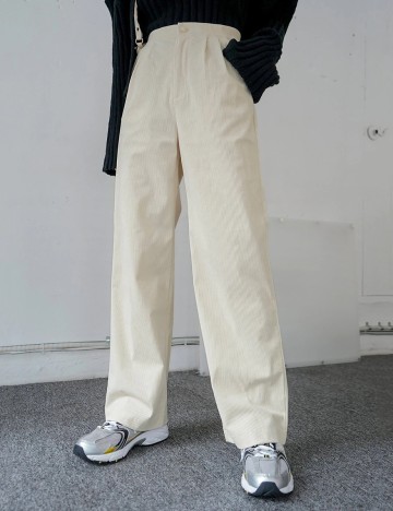 Pantaloni Dazy, crem, S