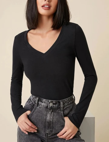 Bluza SHEIN, negru, M