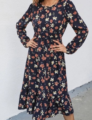 Rochie medie SHEIN, floral, M