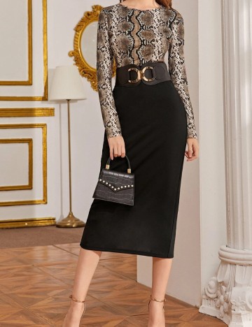 Compleu SHEIN, animal print, XL