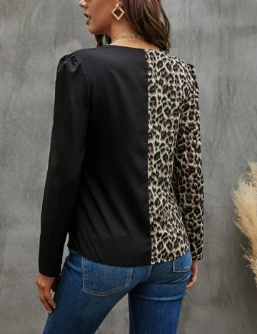 Bluza SHEIN, animal print, XL