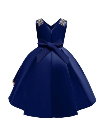 Rochie scurta Shein Kids, bleumarin, 11-12 ANI