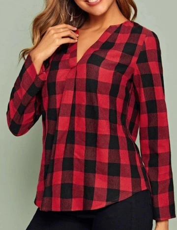 Bluza SHEIN, rosu, L Rosu